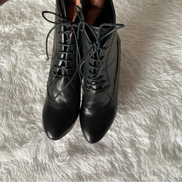 JAY ADONI BLACK PLATFORM BOOTS - Picture 4 of 9